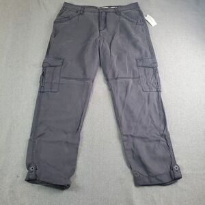 Anthropologie Hei Hei  Cargo Pants Womens Size 29 Charcoal Lightweight